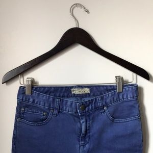 Free People blue skinny jeans